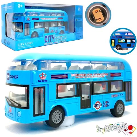 Avtobus Decker 0089A Blue — Bakı
