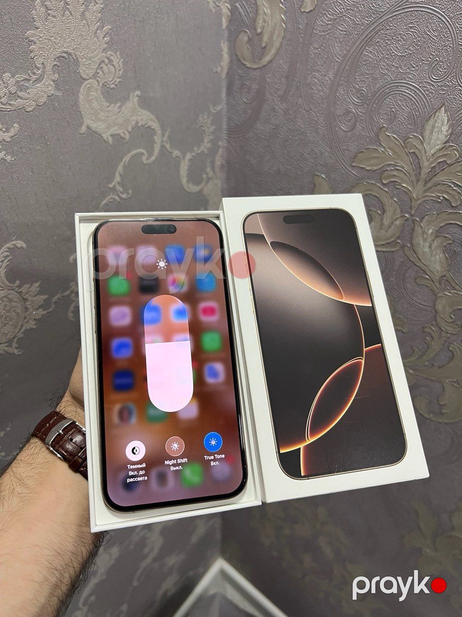 Apple iPhone 16 Pro Max Desert Titanium 256GB/8GB — Smartfonlar, Bakı (3)