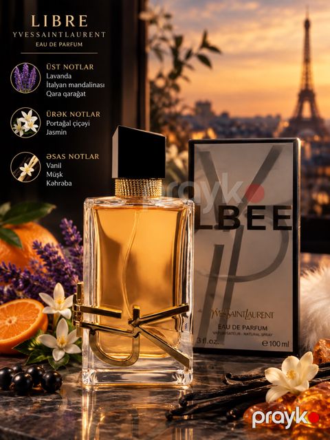 No brand Libre qadınlar üçün Extrait De Parfum, 100 ml — Bakı