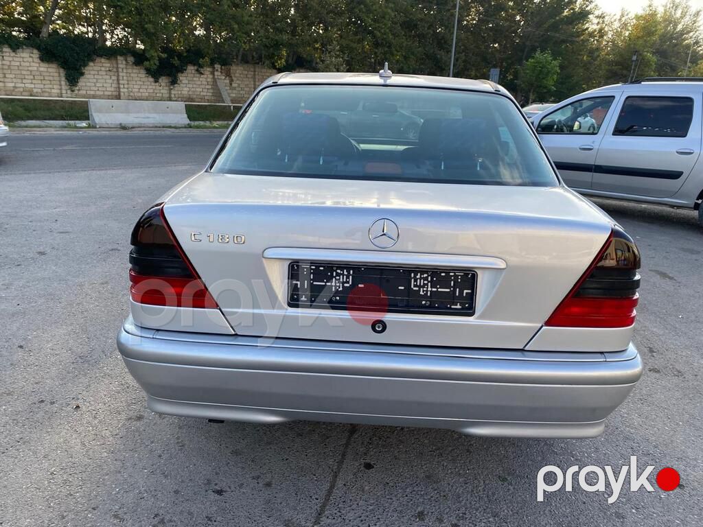 Mercedes C 180, 1.8 L, 1998 il, 183 211 km — Avtomobillər, Bakı (8)