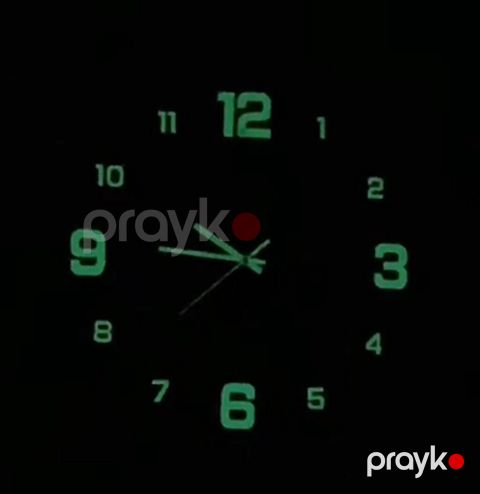 Divar saatları, Mexaniki, Arxa işıq — Bakı