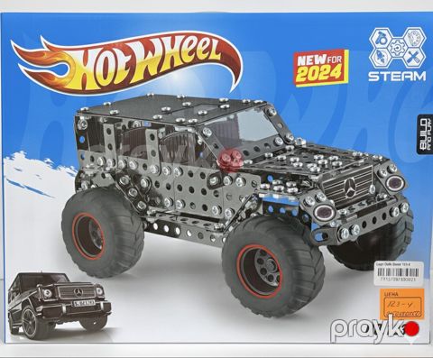 Konstruktor Hot Wheels Mercedes-Benz G-Class 123-4, 123 element — Bakı