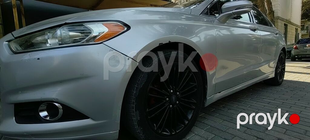 Ford Fusion (Mondeo) sedan — gümüşü rəng. satılır tək problem — Avtomobillər, Bakı (4)