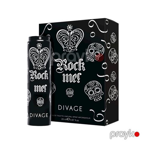 Divage Rock Me qadınlar üçün tualet suyu 20 ml — Bakı