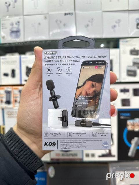 "Remax K09" yaxa mikrofonu — Bakı