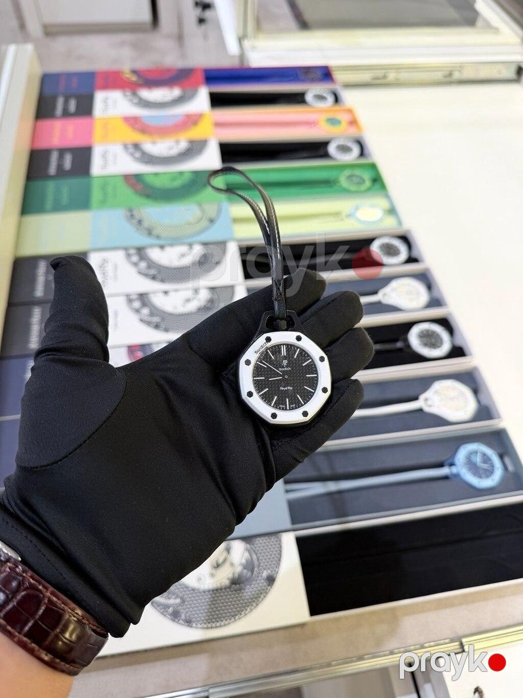 Swatch AP Audemars Piguet saat Orginal Swatch AP Audemars Piguet — Qol saatları, Bakı (9)