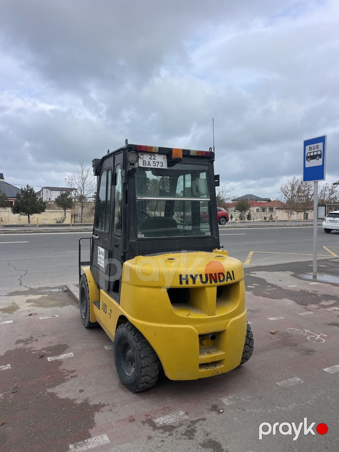 Hyundai çəngəlli yükləyici, 2013 il — İnşaat texnikası, Bakı (2)