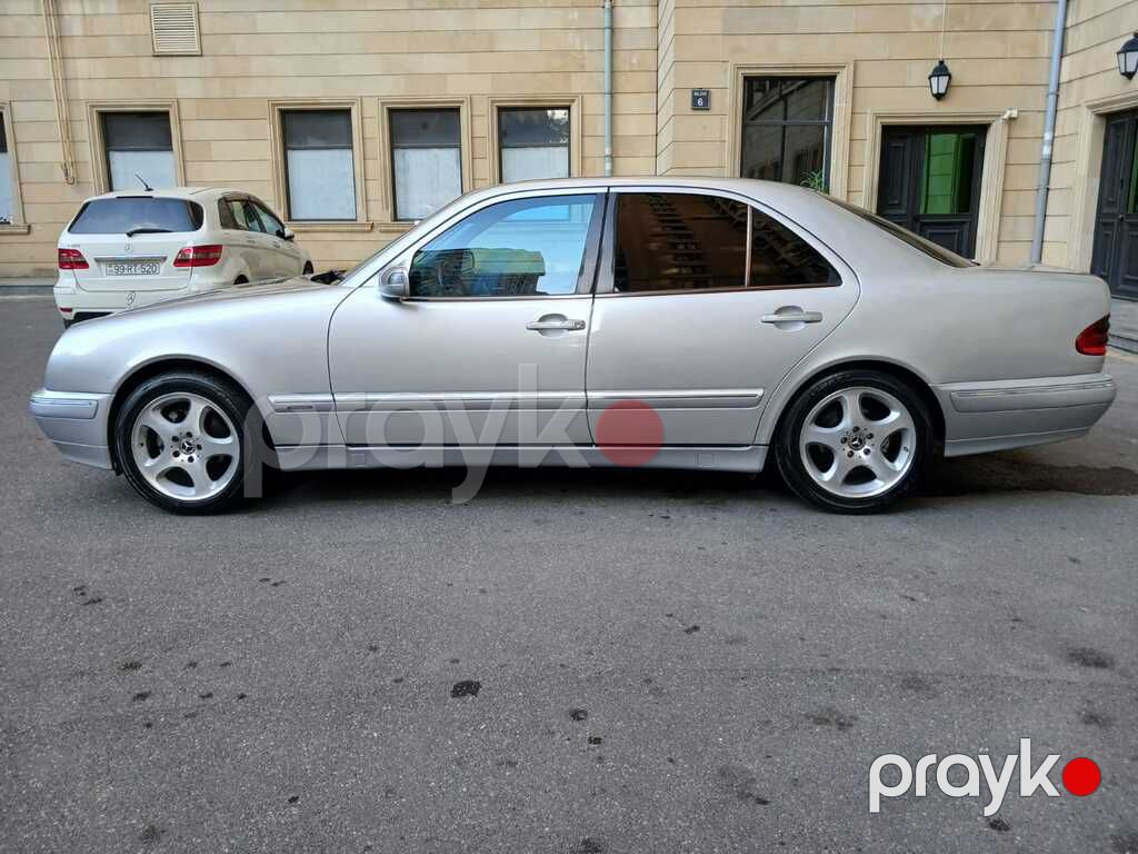 Mercedes E 220, 2.2 L, 2000 il, 403 000 km — Avtomobillər, Bakı (4)