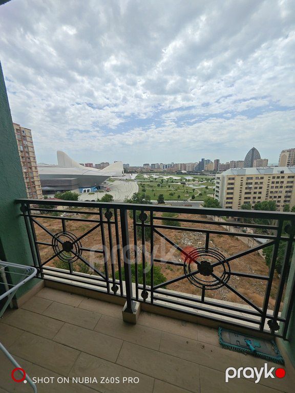 İcarəyə verilir 3 otaqlı yeni tikili 125 m² — Mənzil, Bakı (11)