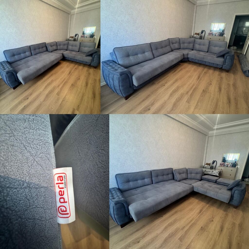 Perla divan 600₼. açılır bazası var.Ünvan Saray mtk. 0061. Fatimə99 — Mebel, Bakı