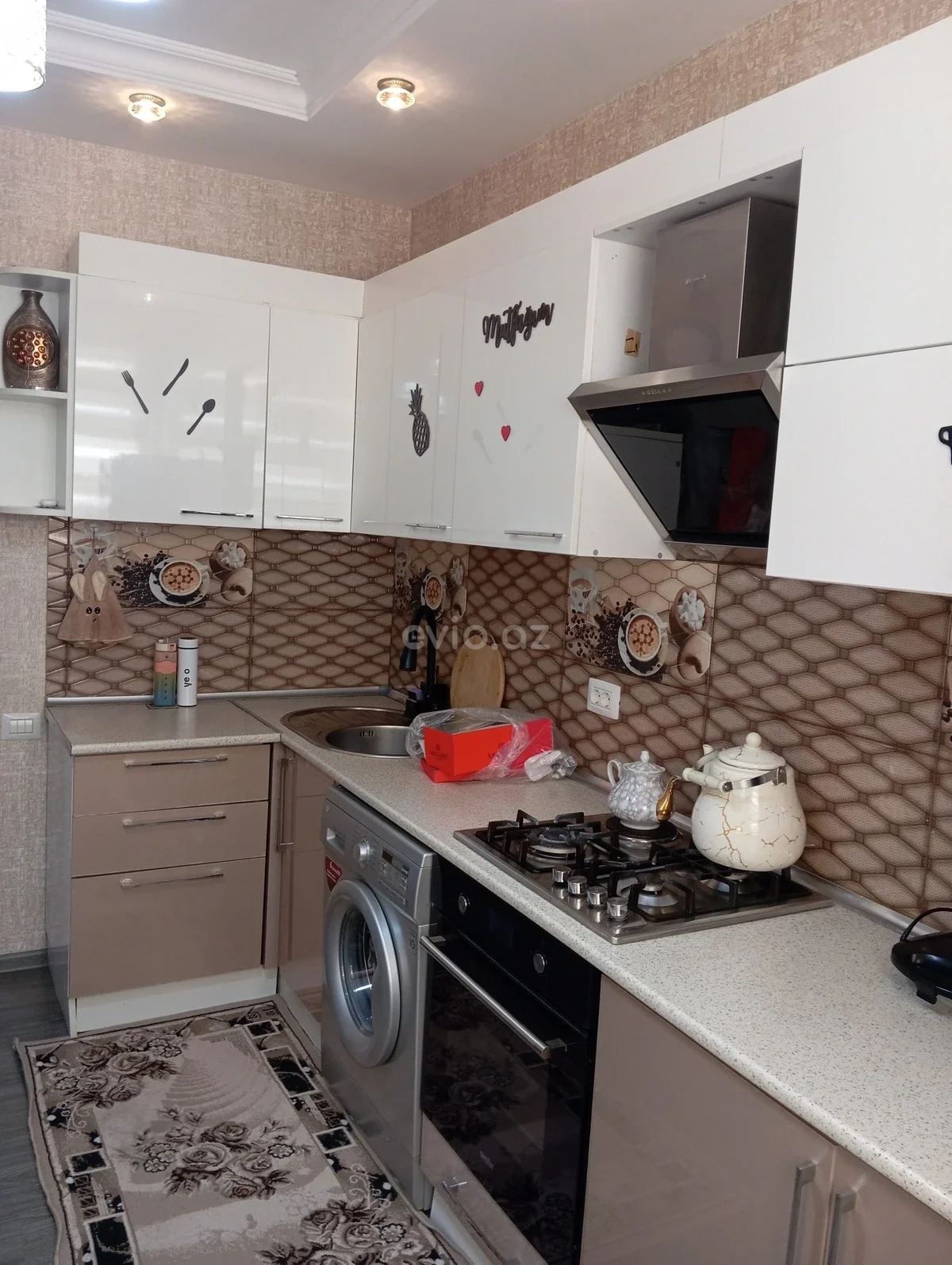 3 otaqlı tam təmirli mənzil satılır Masazırda — Mənzil, Abşeron (12)
