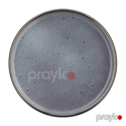Desert üçün boşqab Ardesto Fasano, dairə, keramik, tünd boz, 19.6 sm — Bakı