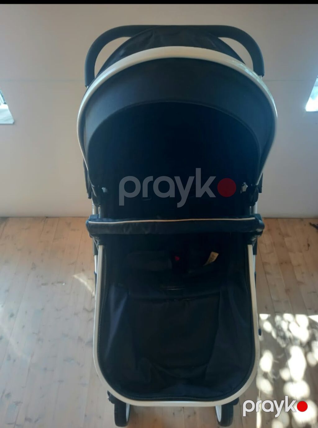 Uşaq arabası – çoxfunksiyalı, qara rəng - 2-in-1 konstruksiya: həm — Arabalalar, İsmayıllı (2)
