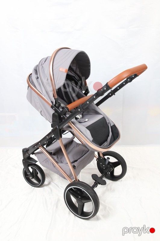 Uşaq arabası Kidilo V71 Grey — Mallar, Bakı (2)