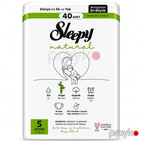Uşaq bezləri Sleepy, ölçü 5 (Junior), 40 əd — Bakı
