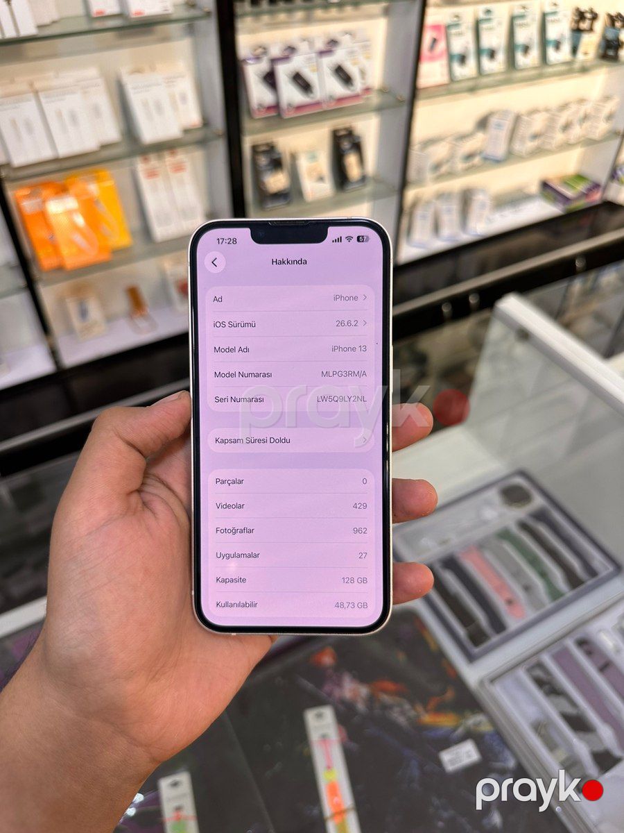 Apple iPhone 13 Starlight 128GB/4GB — Smartfonlar, Bakı (2)