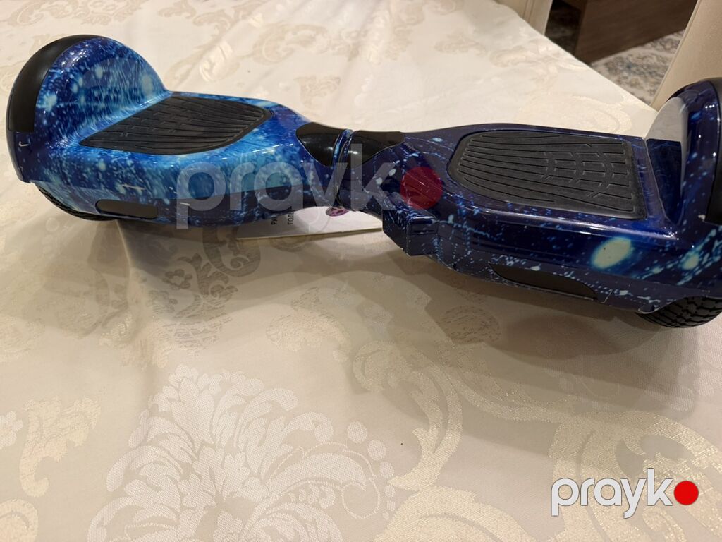 Elektrikli giroskut (hoverboard) – mavi “galaxy” dizayn - Təkər — Hiroskopler, Bakı (4)