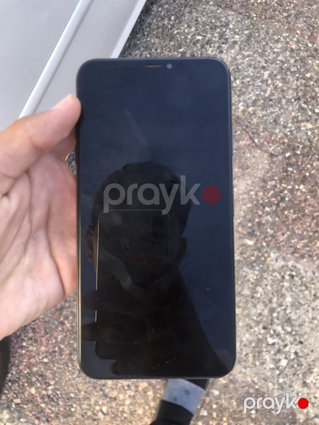 IPhone Xs Max, 64 GB, Black Titanium, Qırıq, Simsiz şarj, Face ID — Apple iPhone, Bakı (2)