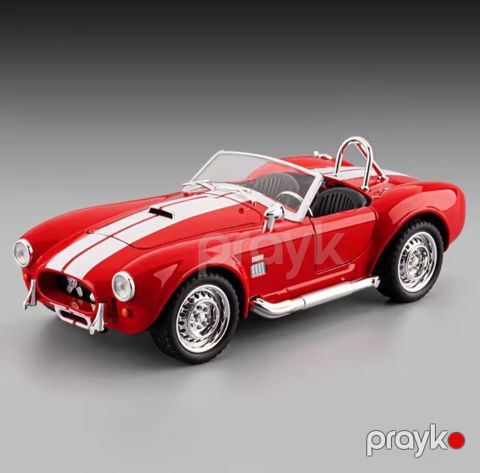 Maşın 1:24 Ford Shelby Cobra 427 Roadster 1965 S/C, qırmızı — Bakı