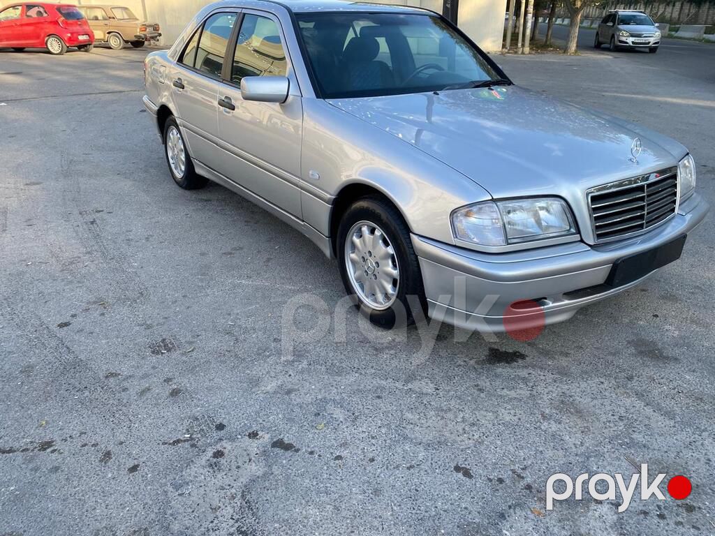 Mercedes C 180, 1.8 L, 1998 il, 183 211 km — Avtomobillər, Bakı (9)