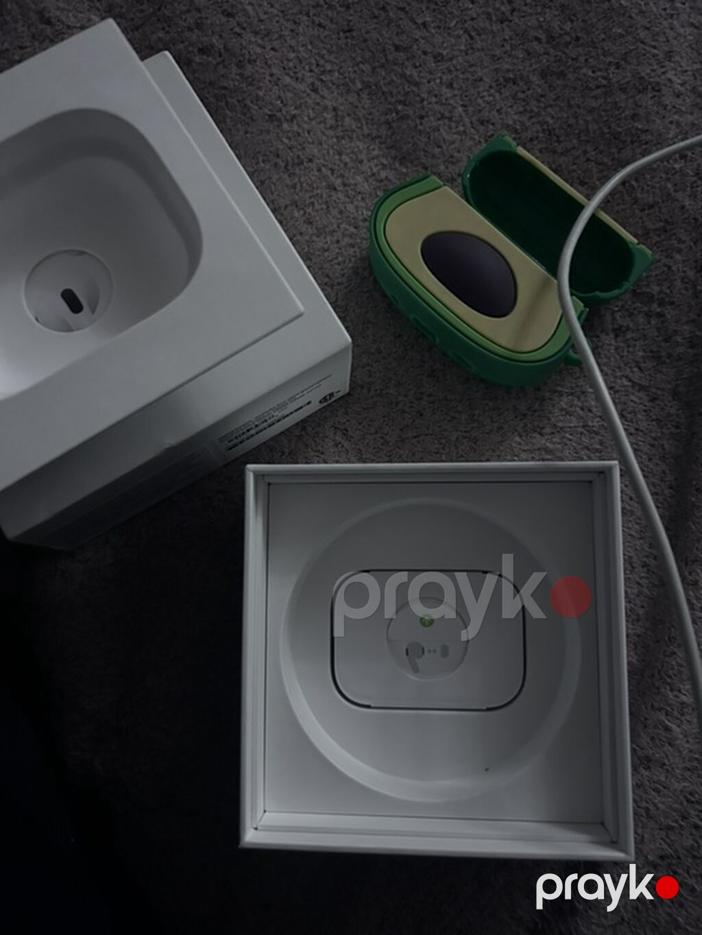Airpods pro 2 noqte cizigsiz shekilde kimi 2 defe gulaga taxilib sonra — Qulaqcıqlar, Bakı (6)