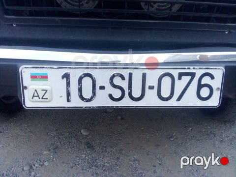 Avtomobil qeydiyyat nişanı - 10-SU-076 — Bərdə