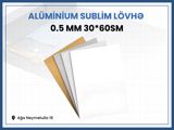 Alüminium sublim lövhə 0.5mm 30*60sm — Qulam