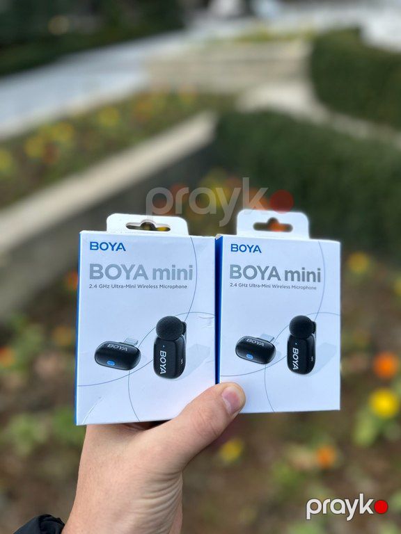 Yaxa mikrofonu "Boya Mini Lightning" — Səs texnikası, Bakı (6)