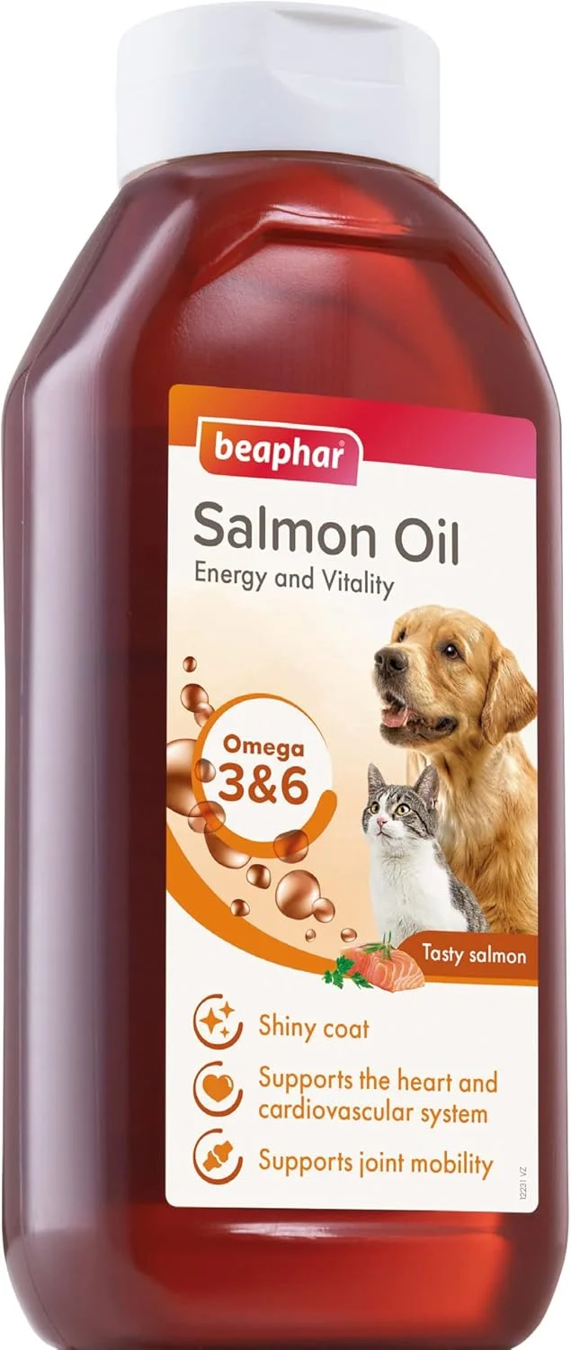 Beaphar Qızılbalıq Yağı Enerji və Canlılıq Köpəklər və Pişiklər üçün, 430 ml — Bakı