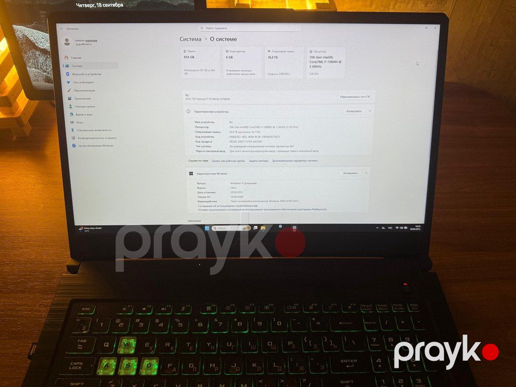 ASUS tuf Gaming FX706HM (17.3”) — Noutbuklar, Bakı (3)