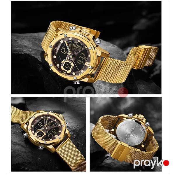 Kişi qol saatı Naviforce 9172 Gold — Mallar, Bakı (3)