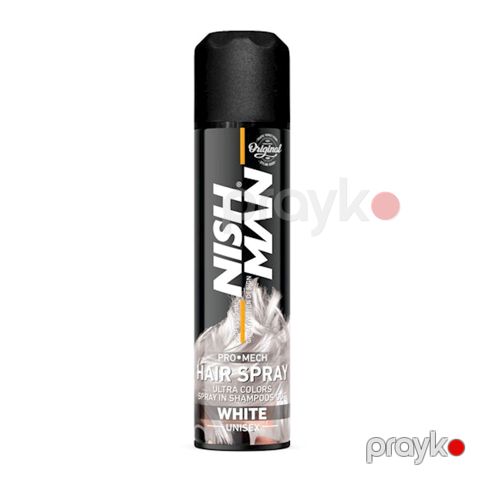Rəngləyici sprey Nishman Pro-Mech White 150 ml — Bakı