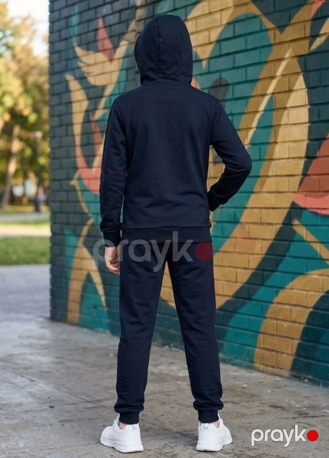 İdman kostyumu, tünd göy, pambıq, ölçü 11-12 yaş — Oğlanlar üçün idman kostyumları, Bakı (2)