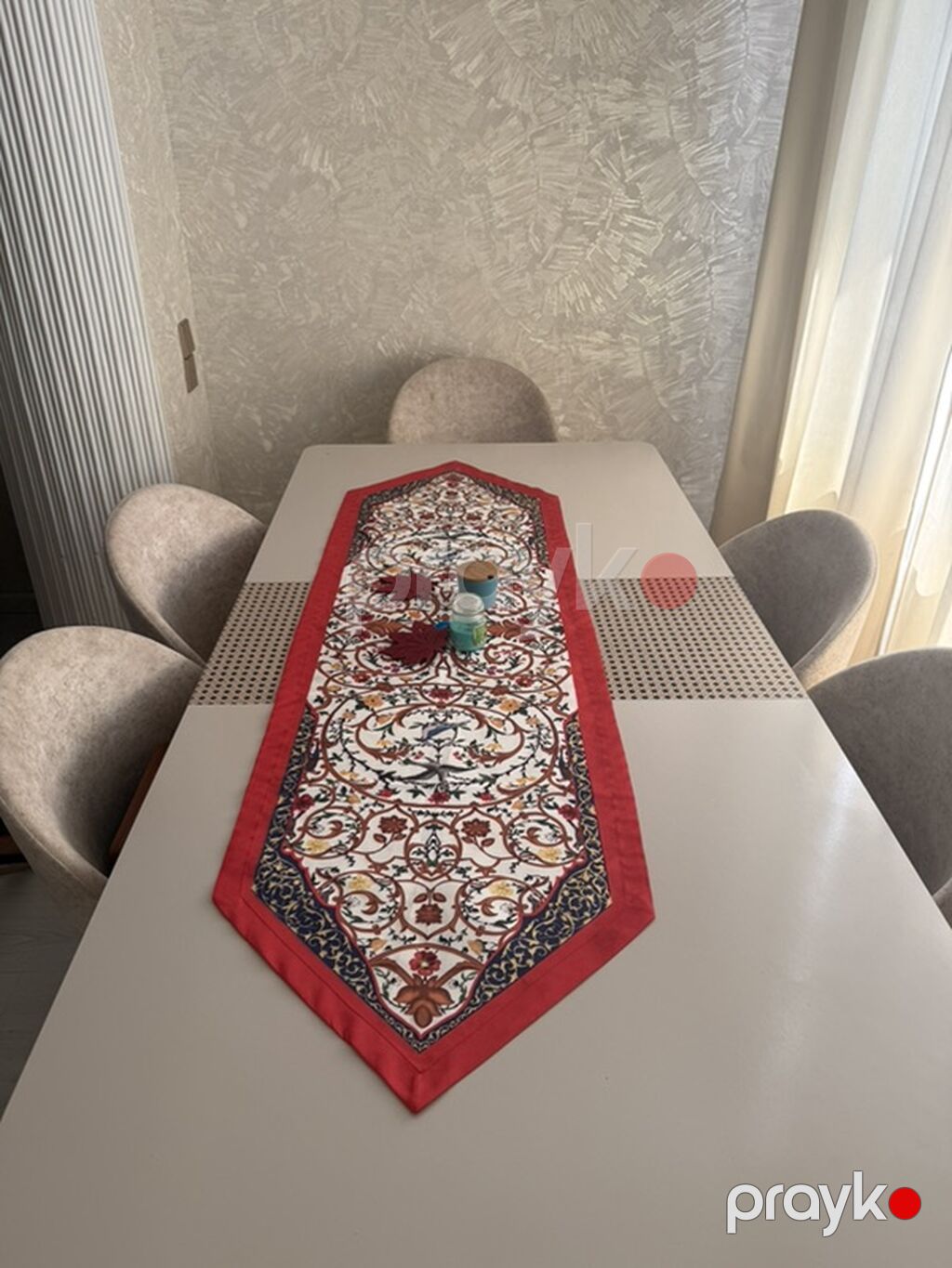 Yemək otağı üçün masa və 6 ədəd stul dəsti,ideal vəziyətdə heçbir əzik — Masalar və stullar, Bakı (2)