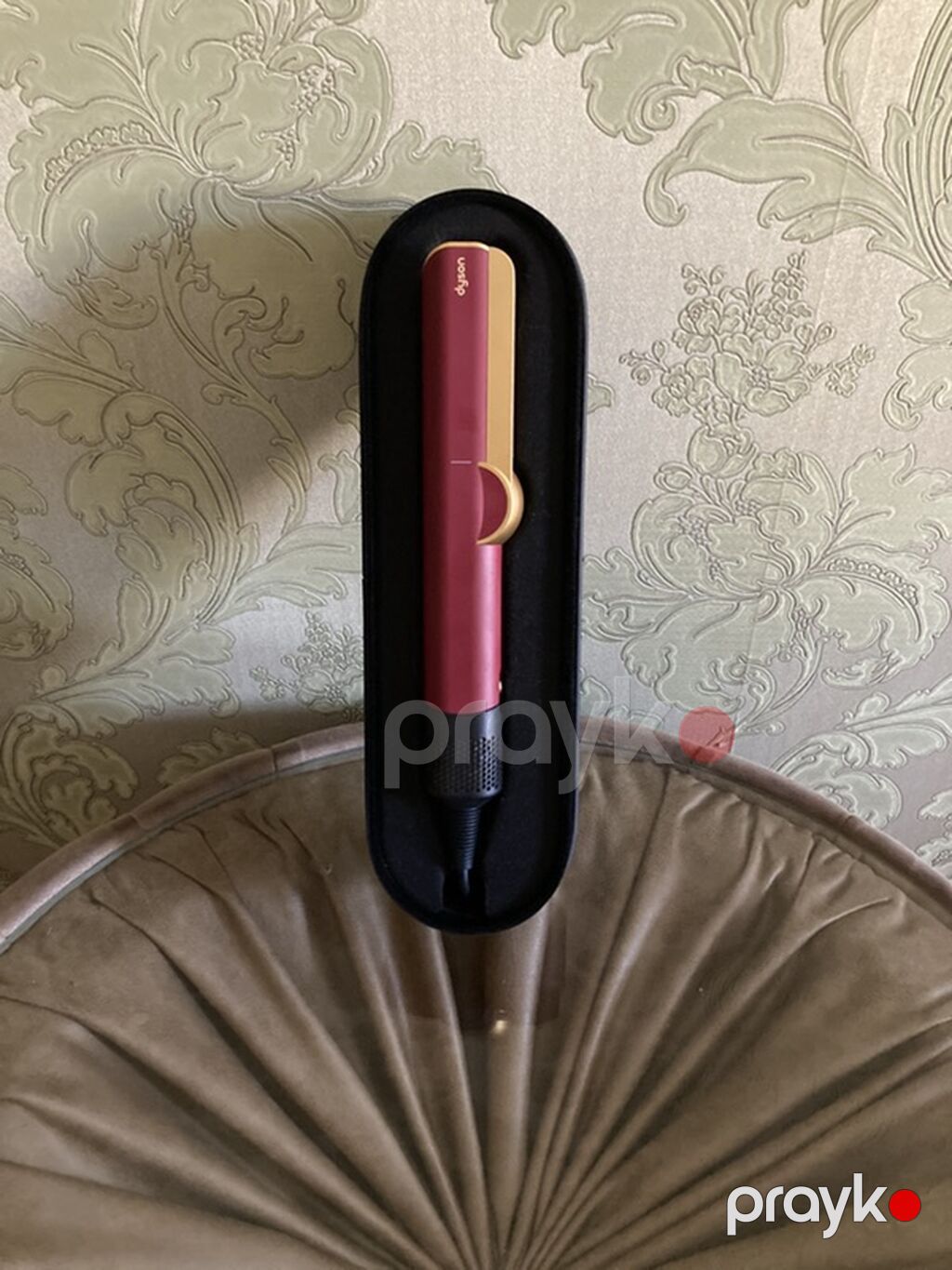 Dyson Airstrait saç düzləşdiricisi – məhdud “Topaz Orange/Red” rəngli — Saç burmağa və düzəltməyə, Bakı (3)