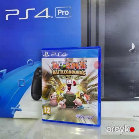 PS4 üçün "Worms Battlegrounds" oyun diski — Bakı