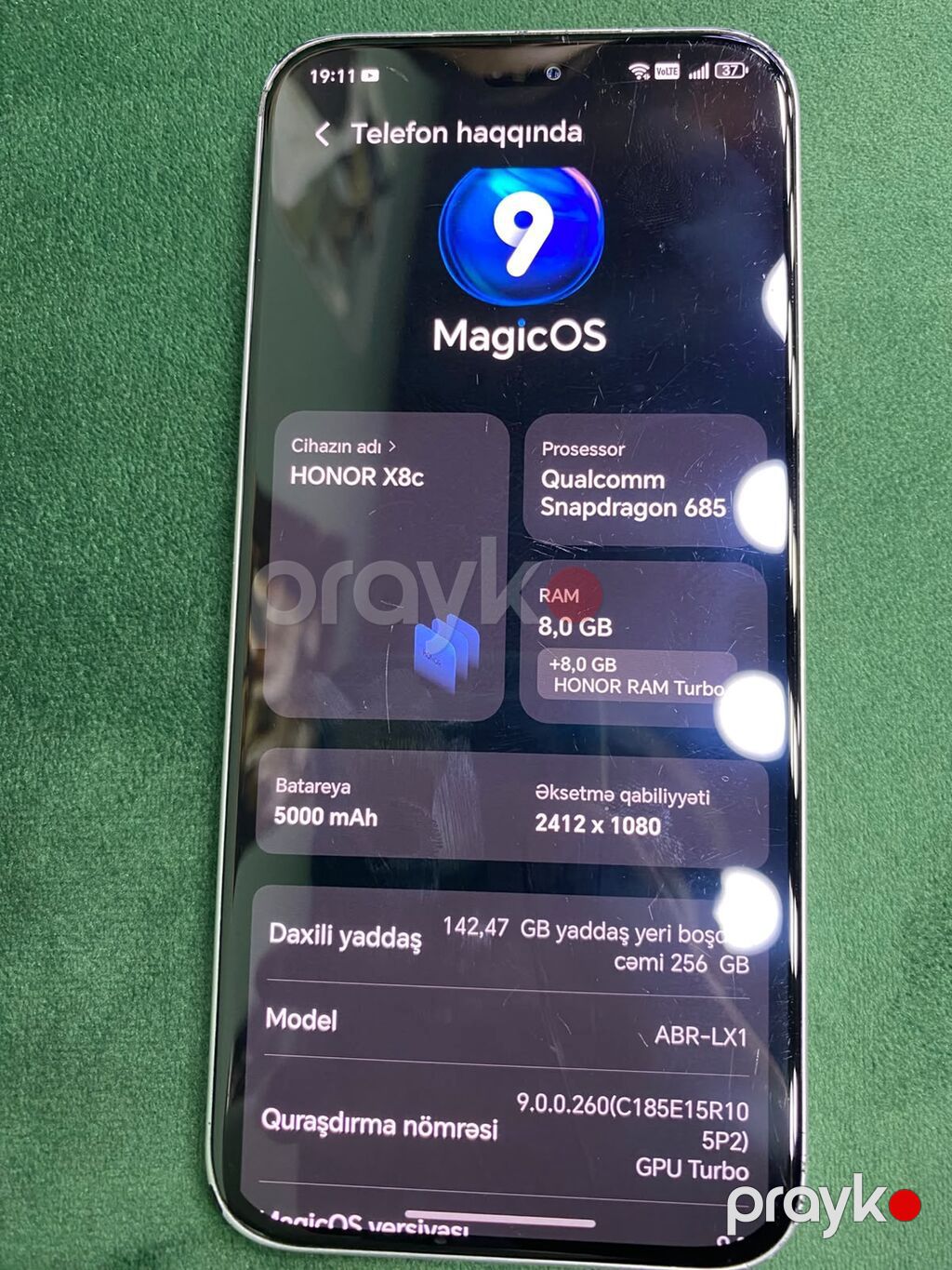 Honor X8c, 256 GB, rəng - Ağ — Honor, Bakı (3)