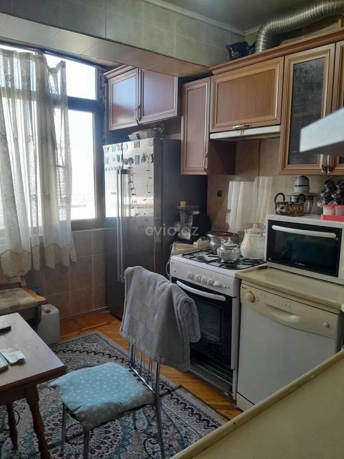 3 otaqlı orta təmirli mənzil satılır 8-ci mikrorayonda — Mənzil, Bakı (8)