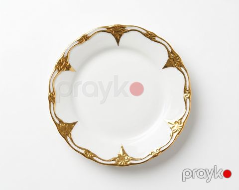 Boşqab dəsti, keramika, ağ, 10 sm, 6 əd — Bakı