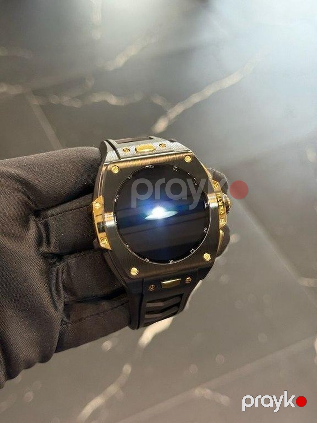 New Vertu Watch S1 Ceramika Gold 2025 Exclusıve NEW Vertu Watch — Ağıllı saatlar, Bakı (3)