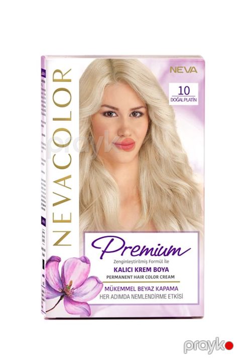 Krem-boya Neva Premium 10 Təbii platin — Bakı
