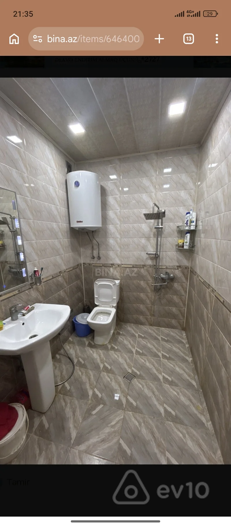 2 otaqlı mənzil, 80 m², Xırdalan — kirayə — Mənzil, Xırdalan (3)