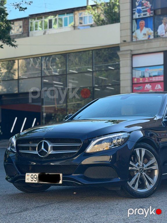 Mercedes C 300, 2.0 L, 2018 il, 117 000 km — Avtomobillər, Bakı (2)