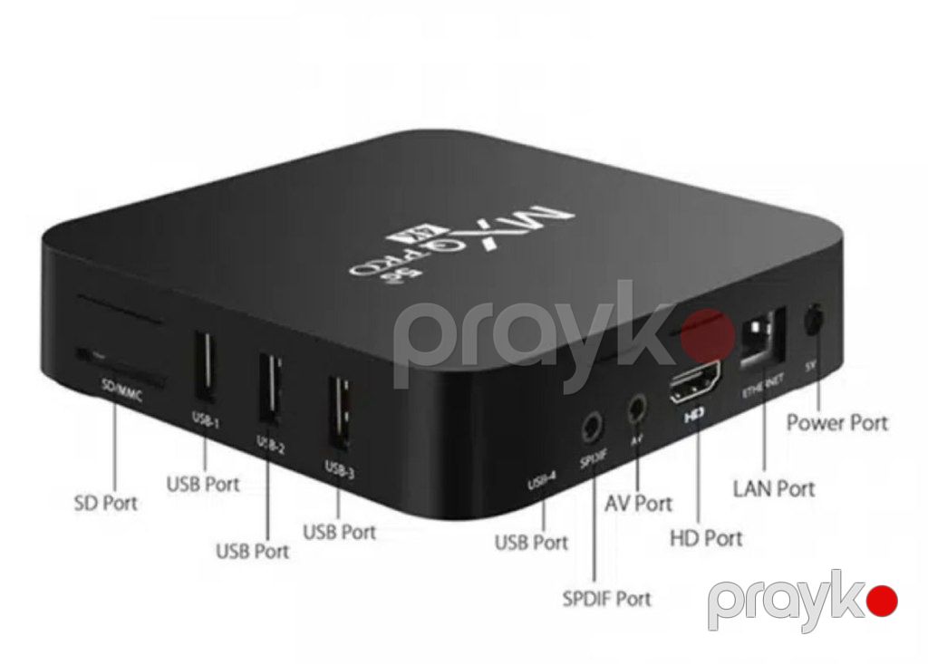 Android TV box 8 RAM 128 GB Android 12 — TV və Video, Bakı (3)