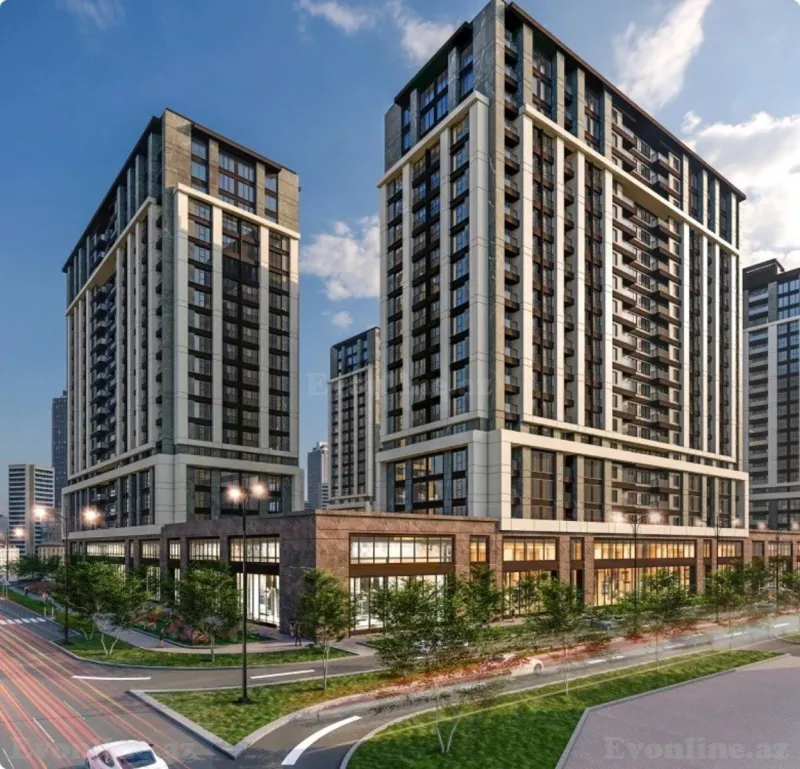 Satılır 3 otaqlı Mənzil Yeni tikili 170 m² Bakı, Xətai r — Bakı
