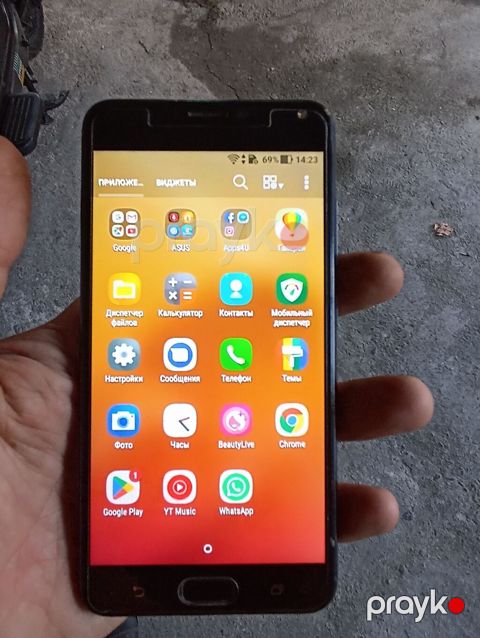 Asus ZenFone Lite (L1) ZA551KL, 32 GB, rəng - Qara, Barmaq izi — Şəki