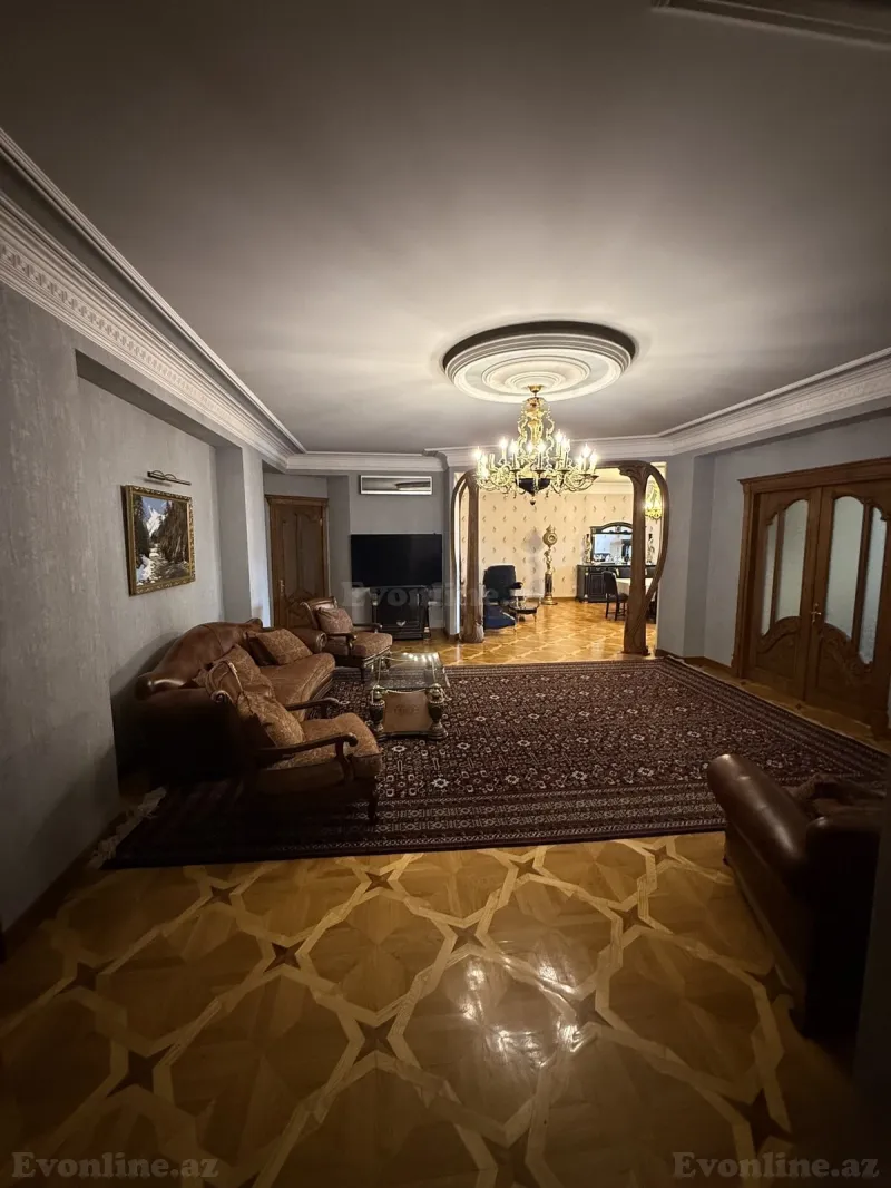 Satılır 5 otaqlı Mənzil Yeni tikili 217 m² Bakı, Nərimanov r — Mənzil, Bakı (3)