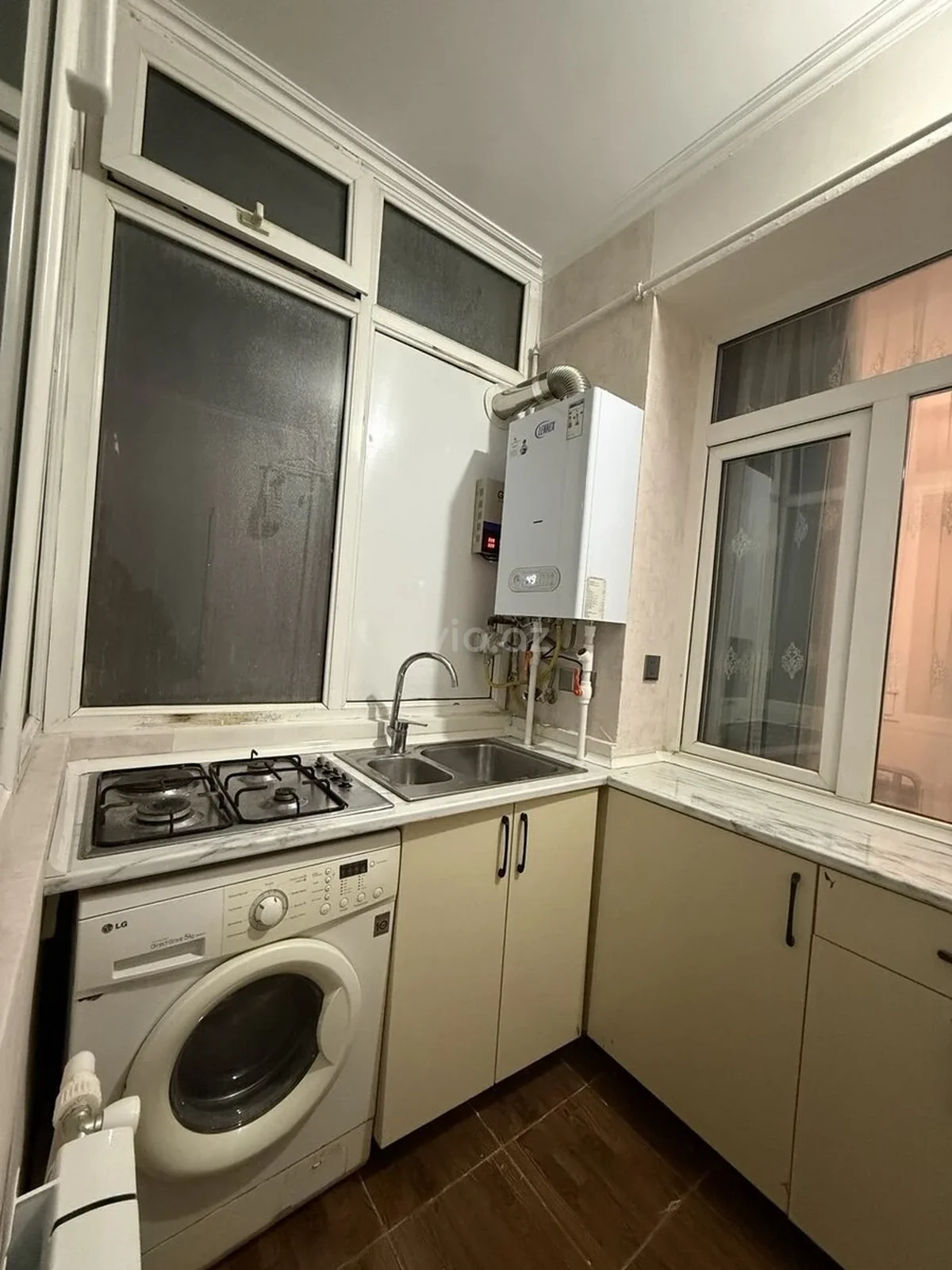 Kirayə 2 otaqlı mənzil Xırdalanda — Mənzil, Abşeron (9)