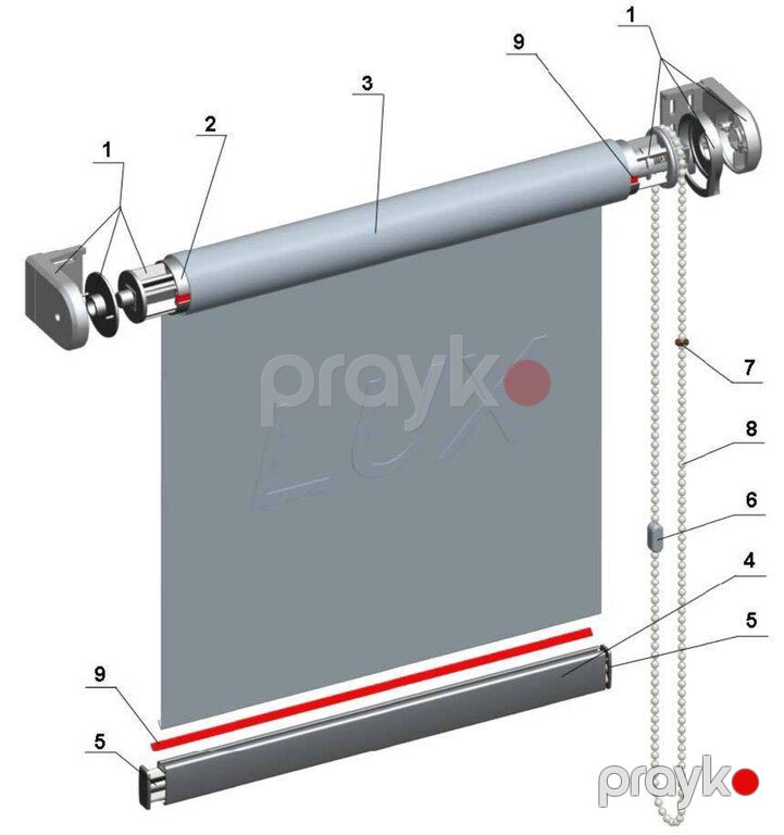 Рулонные шторы — Tekstil, Bakı (9)