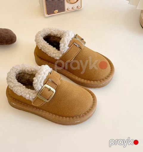 Qızlar üçün xəz ayaqqabı 7211_93501098, qəhvəyi, nubuk, ölçü 26 — Bakı